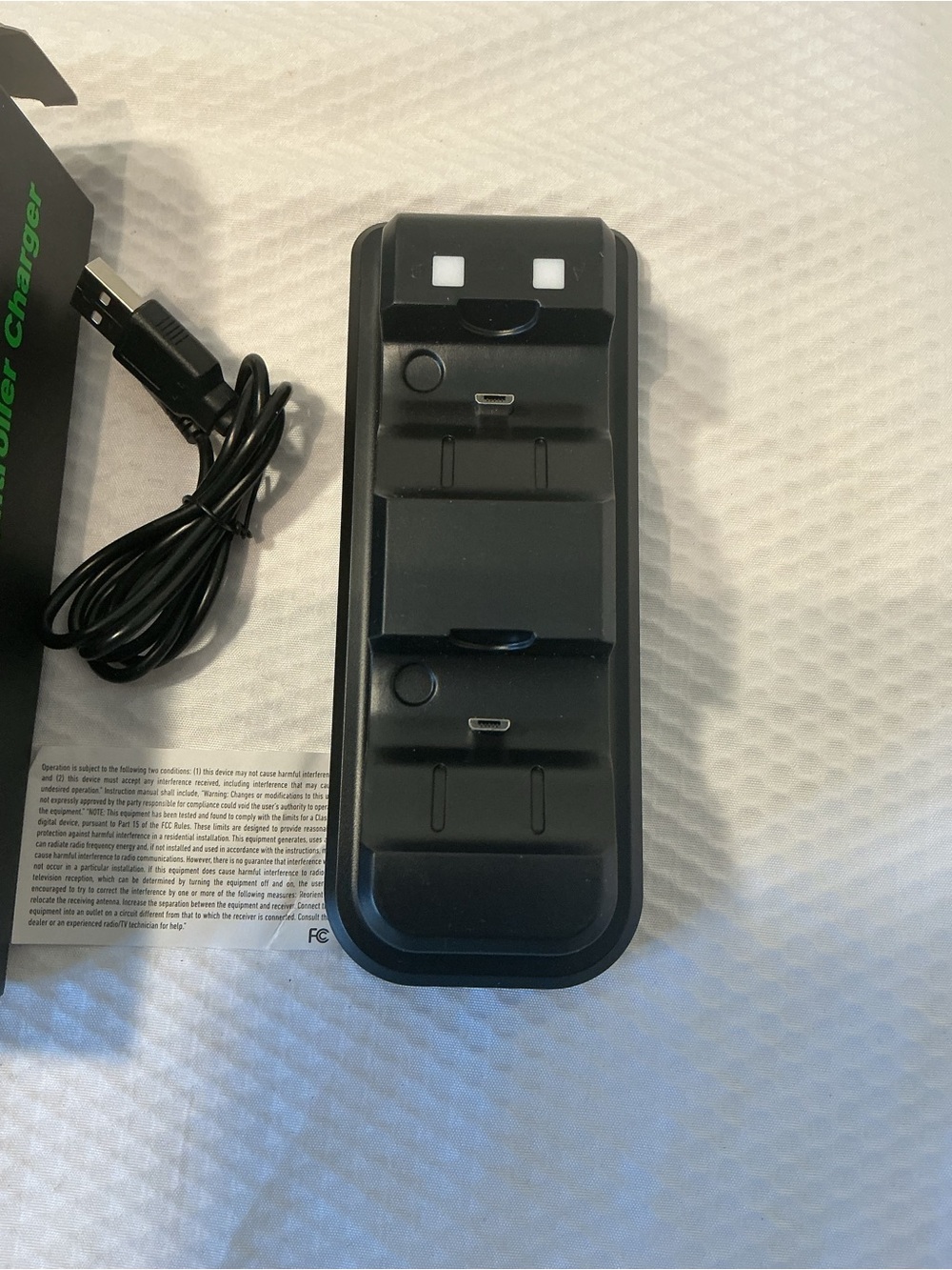 Wireless Controller Charger Dock - Black - Picture 2 of 4